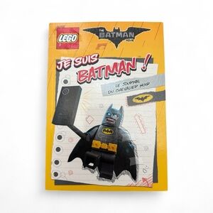 New! French LEGO Batman Comic Book/Journal in French
